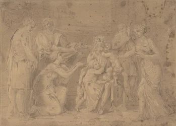 Kristus och barnen, 1600-talet.