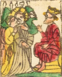 Kristus före Herodes, troligen 14251450.