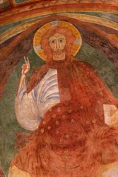 Kristus i härlighet. Nevers katedral Nevers Frankrike