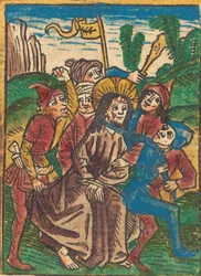 Kristus ledde till fängelse, ca. 1490.