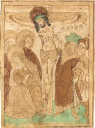 Kristus på korset, ca. 14501460.
