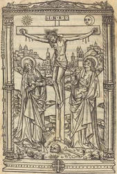 Kristus på korset, ca. 1490.