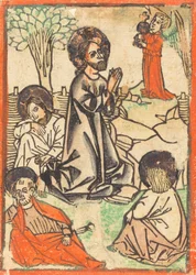 Kristus på Oljeberget, ca. 1460.
