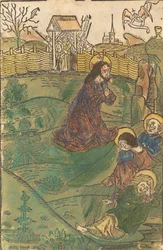 Kristus på Oljeberget, ca. 1490.