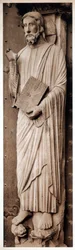 Kristusundervisning, Cathedral of Chartres, Frankrike, 1200-talet