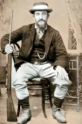 Christiaan de Wet, boersoldat och politiker, ca 1900