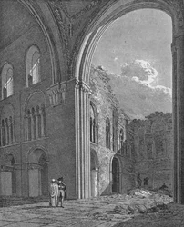 Church of St Bartholomew the Great i West Smithfield, City of London, 1822 1906