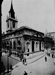 Church of St Lawrence, Jewry, City of London, c1910 1911