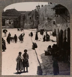 Födelsekyrkan, Betlehem, ca 1900