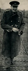 Churchill som flygare, c1945.