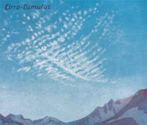 Cirro-Cumulus - Ett dussin av de viktigaste molnformerna på himlen, 1935