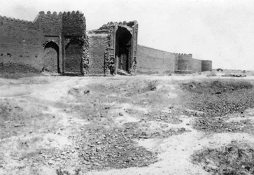 Stadsporten, Samarra, Mesopotamien, 1918