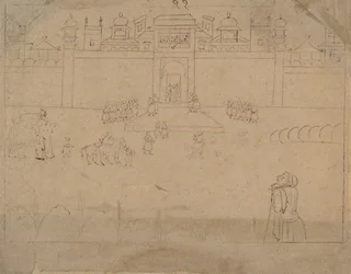 Stadsbild, 1800-talet.