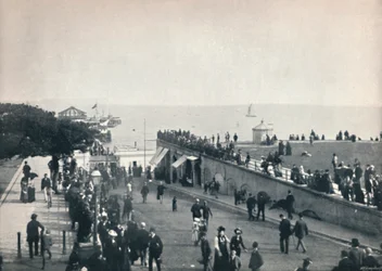 Clacton-On-Sea - The Approach to the Pier, 1895