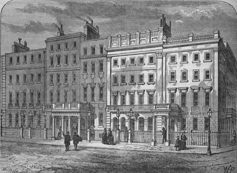 Claridges Hotel, Mayfair, Westminster, London, c1877 1878