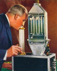 Rengöring av luft med el, 1938