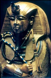 Kista av Tutankhamun, forntida egyptisk farao, c1325 f.Kr