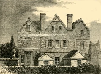 Coldbath House, c1872.