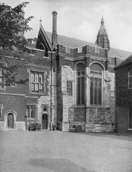 College Hall, från Brewhouse Yard, 1926