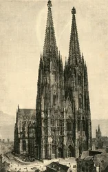 Kölnerdomen, 1890.