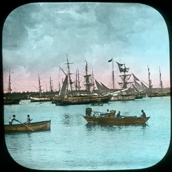 Colombo Harbour, Ceylon, sent 1800-tal eller tidigt 1900-tal