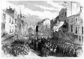 Blir myndig av Marquess of Bute, Cardiff, Wales, 1868