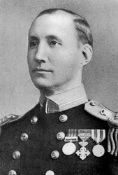 Befälhavare Sir Charles R Blane, brittisk sjöman, c1920