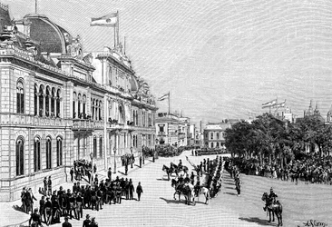 Kongressbyggnader, Buenos Aires, Argentina, 1895
