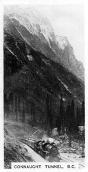Connaught Tunnel, British Columbia, Kanada, c1920-talet