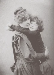 Constance Wilde med sonen Cyril