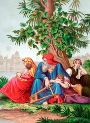 Judarnas beständighet i fångenskap i Babylon, 600-talet f.Kr. c1860