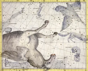 Stjärnbilden Pegasus, 1729