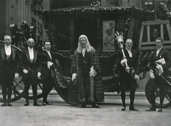 Kröningen av kung Georg V och drottning Mary, London, 1911.