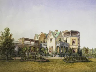 Cottege Palace i Alexandria Park i Peterhof, 1847