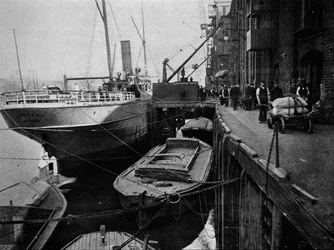Cottons Wharf, Tooley Street, London, c1900 1901