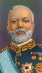 Greve Hayashi Tadasu, 1850-1913, karriärdiplomat och statsråd i Meiji-perioden Japan, 1906