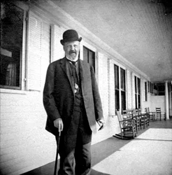 Greve Sergei Yulyevich Witte, Rysslands premiärminister, under sin resa till USA, 1905