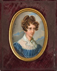 Grevinnan Emilie Troubetzkoy, född prinsessan zu Sayn Wittgenstein 1801-1869, 1828.