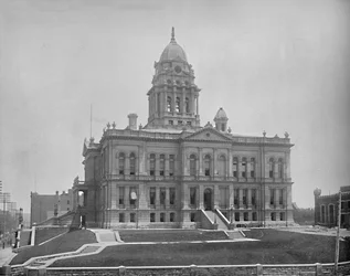 Court House, Omaha, Nebraska, c1897.