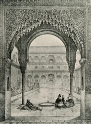 Court of the Fish-Pond, 1800-talet, 1907.