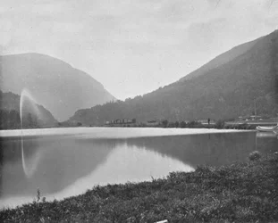 Crawford Notch, White Mountains, New Hampshire, USA, c1900.