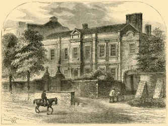 Cromwell House, Highgate, c1876.
