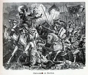 Korsfarare i strid, 1882