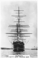 Cutty Sark, Falmouth, 1936