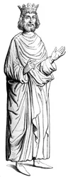 Dagobert I 603-689, Merovinger kung, c1500-talet 1849