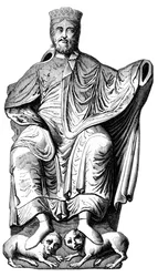 Dagobert I 603-689, Merovinger kung, c1500-talet 1849
