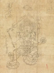 Great Mighty Virtue, 12th Line Tsuryo.
