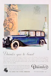 Daimler Straight 8 bilannons, 1935