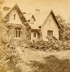 Dairy Cottage, Prospect Park, Brooklyn, N.Y., c1880-talet.