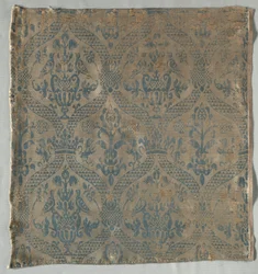 Damastfragment, 1500-tal.